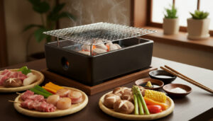 卓上水コンロは室内で使える？ロゴスの新作なら安心で炭火が美味しい