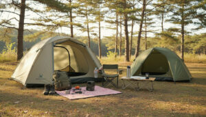 ゆるキャン×キャプテンスタッグコラボテントサイズ比較と新作