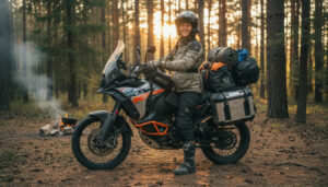 KTMバイクのキャンプ積載方法と新ブランドKTM CAMP情報