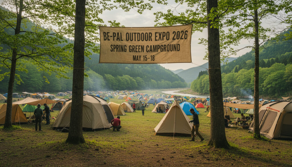 BE-PALアウトドア博覧会2026いつ？予約や料金の最新情報